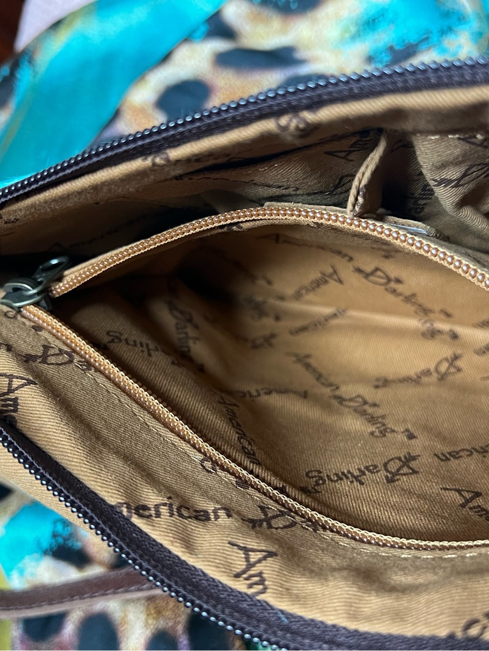 American Darling Envelope Hair on Leather Crossbody/Shoulder Bag - Picture 10 of 10